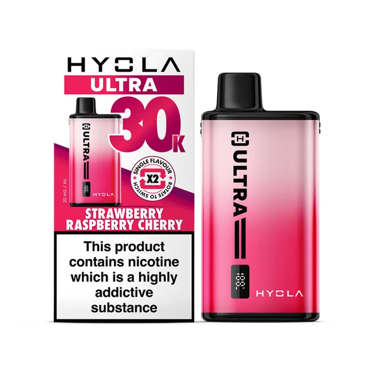 Hyola Ultra 30K Prefilled Pod Kit Strawberry Raspberry Cherry