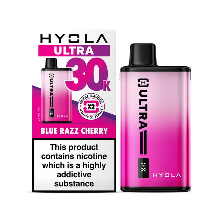 Hyola Ultra 30K Prefilled Pod Kit Blue Razz Cherry
