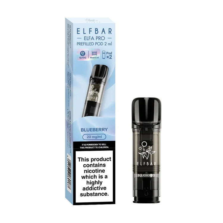 Elf Bar ELFA Pro Blueberry Pods (2 Pack)
