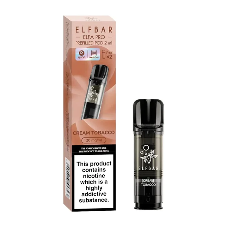 Elf Bar ELFA Pro Snoow Tobacco Pods (2 Pack)