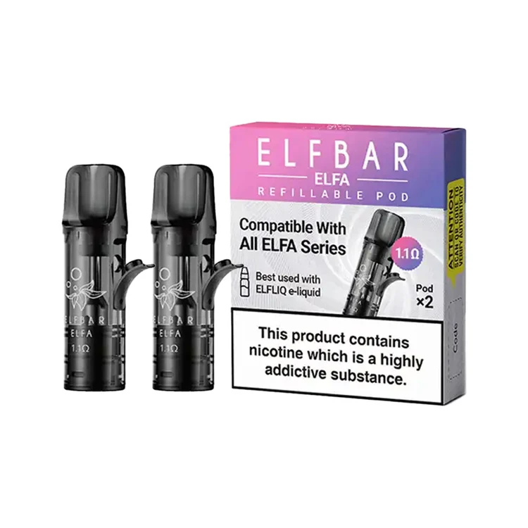 Elf Bar ELFA Pro/Tappo Refillable Pods (2 Pack)