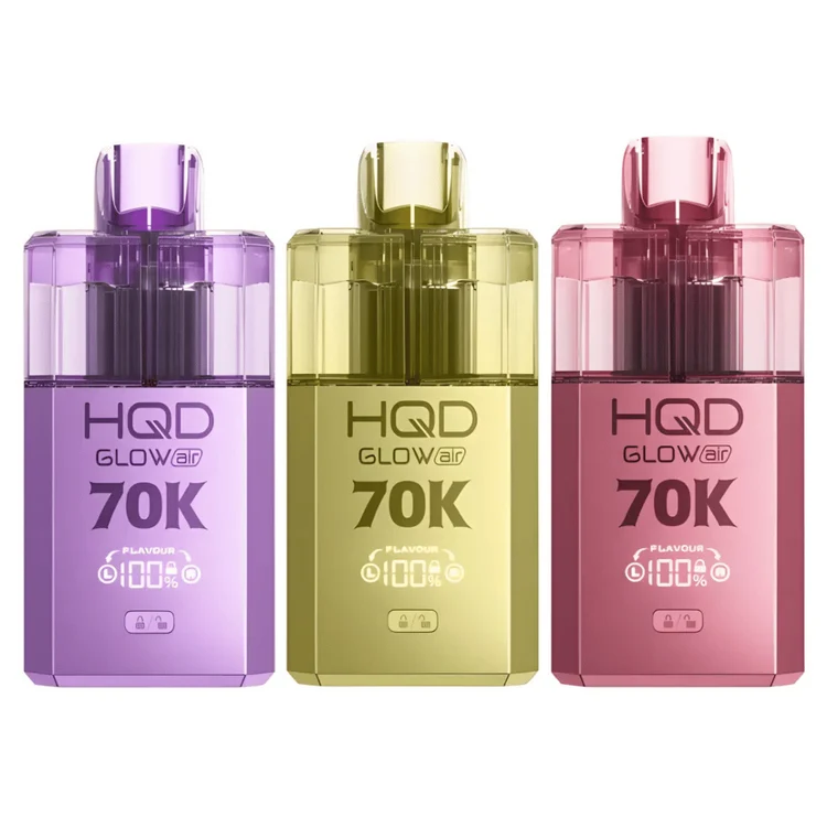 HQD Glow Air 70K Puffs Prefilled Kit