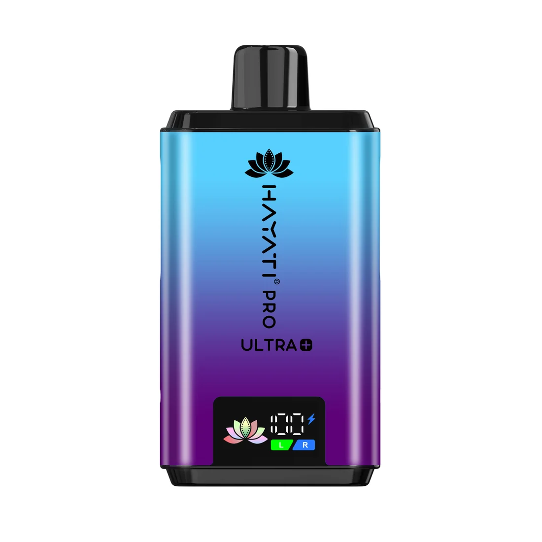 Hayati Pro Ultra Plus 25k Puffs Vape Kit Blackcurrant Cotton Candy and Blue Raspberry