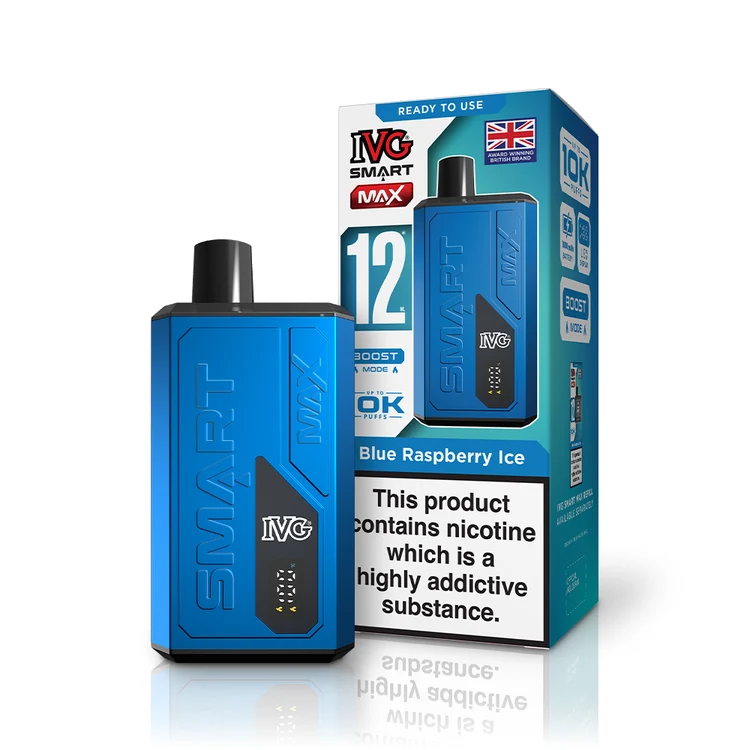 IVG Smart Max Blue Raspberry Ice Starter Kit