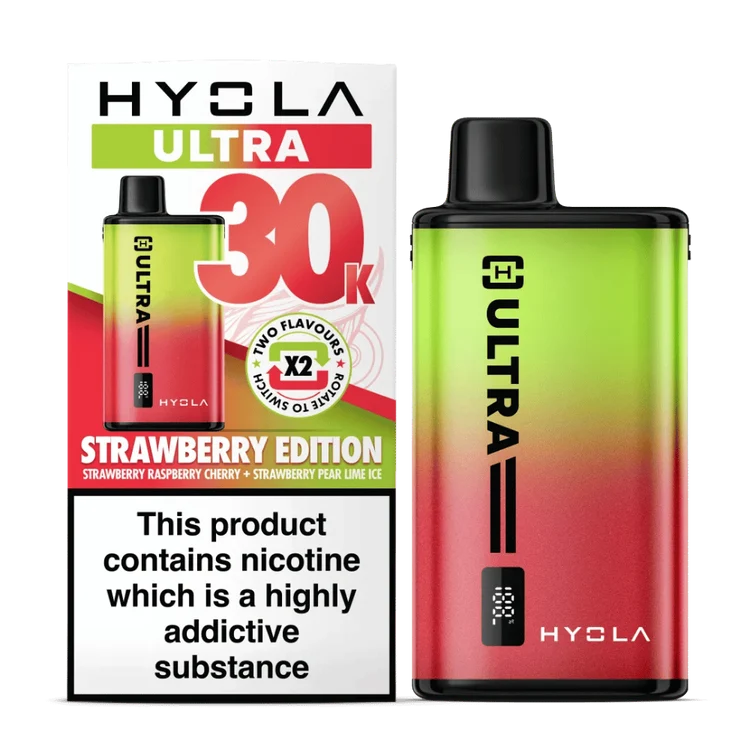 Hyola Ultra 30K Prefilled Pod Kit Strawberry Edition